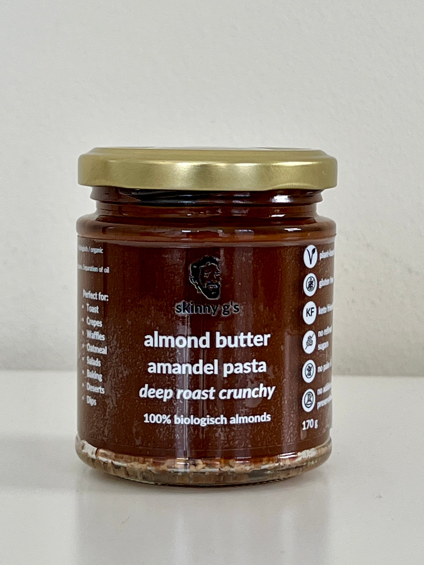 Regenerative Organic Almond Butter Deep Roast Crunchy